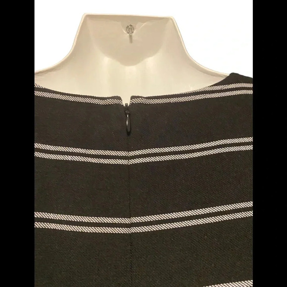 Loft Ann Taylor Striped Ruffle Sleeve Dress - Picture 6 of 10